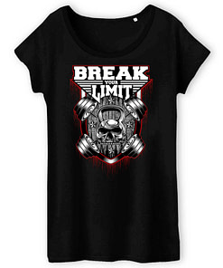 T-shirt bio Break your limit