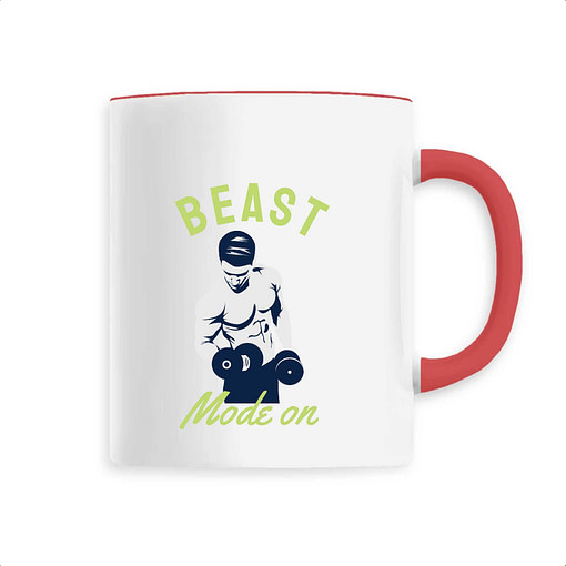Mug Beast mode on