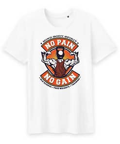 T-shirt bio no pain no gain