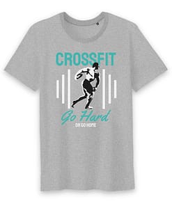 T-shirt bio Crossfit go hard