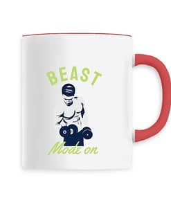 Mug Beast mode on
