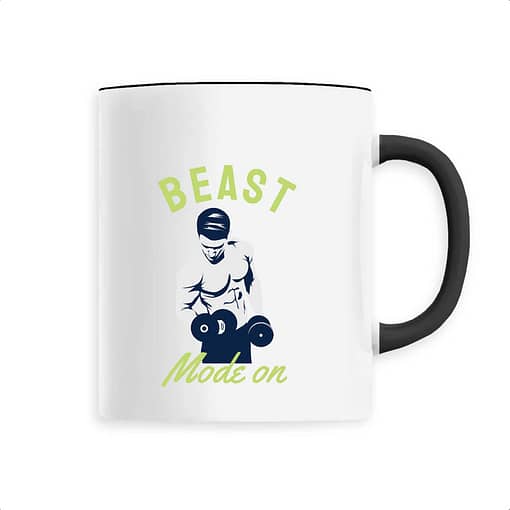 Mug Beast mode on